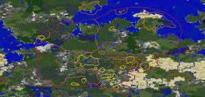 Oblasts and Territories of Core Breshik